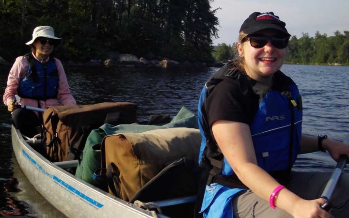 boundary waters canoeing for struggling girls